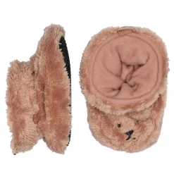 Bjørnefluffy hjemmesko - Burlwood