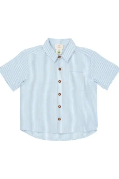 Bæk og bølge bluse - sky blue