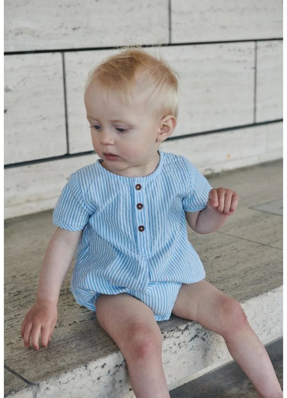 Bæk og bølge romper - SKY BLUE