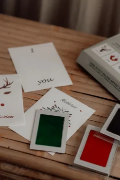 Blækfri hånd og fodaftryk 3-pak - Jul