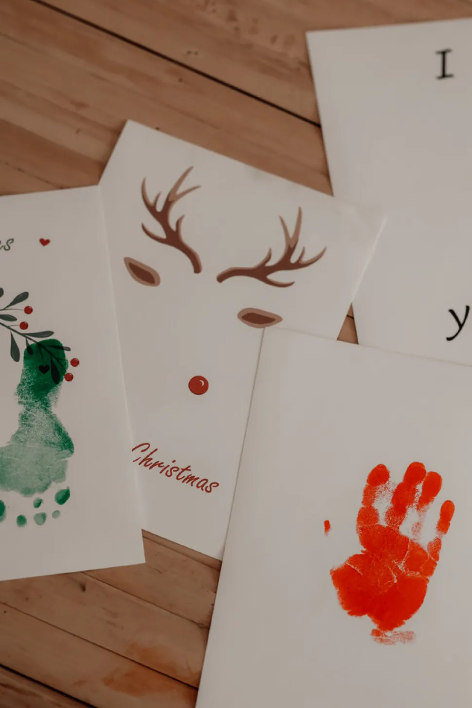 Blækfri hånd og fodaftryk 3-pak - Jul