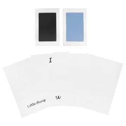 Blækfri hånd og fodaftryk 2-pak - Blå/Sort