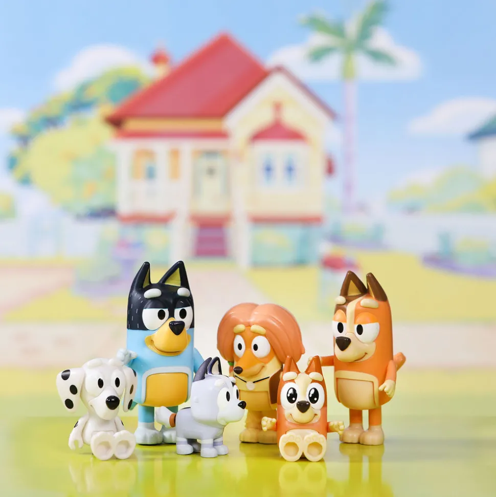 Bluey Figurer 8 figurer pk.