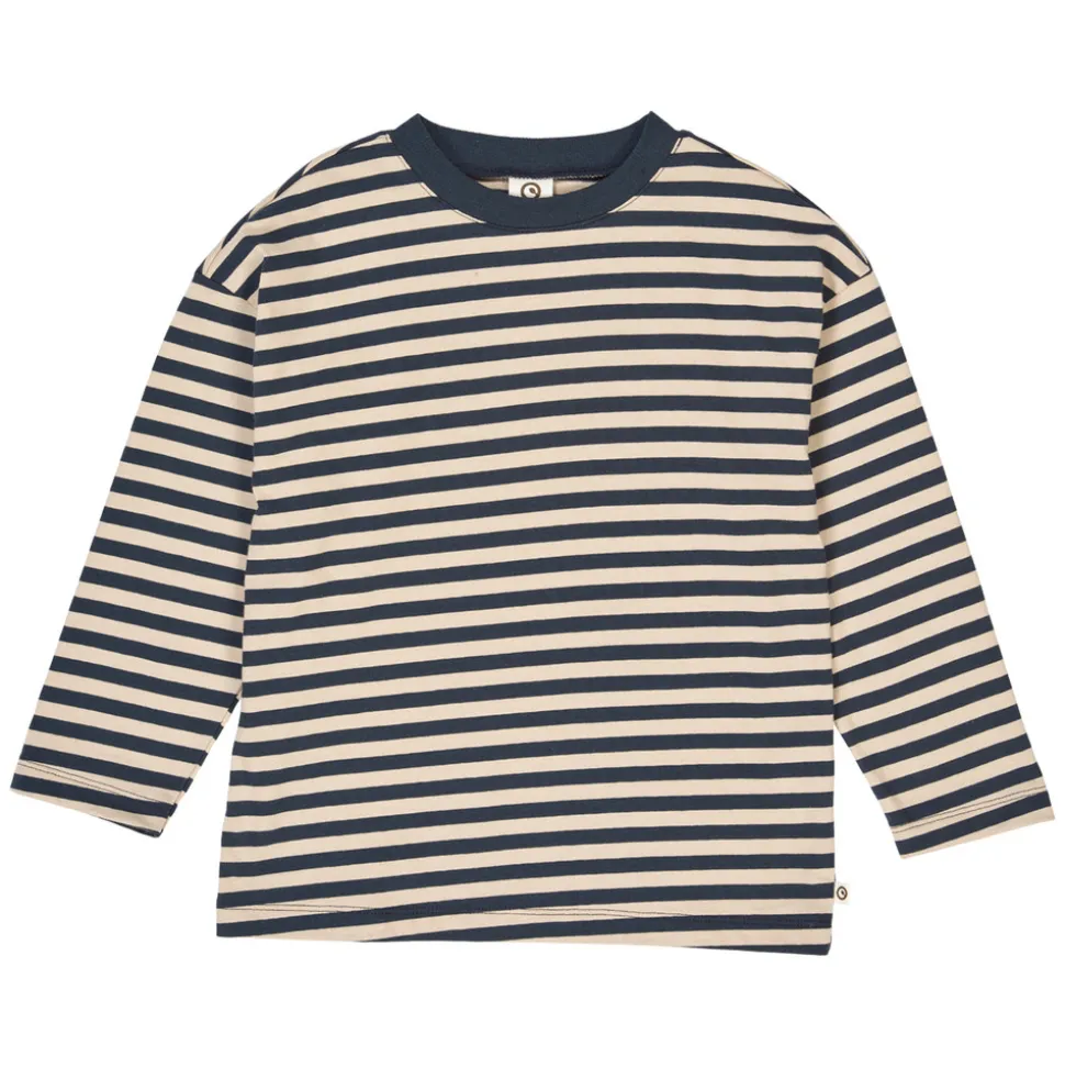 Bluse - Oak/Night blue