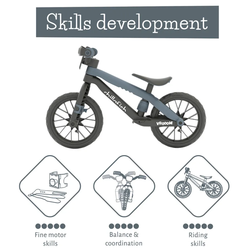 BMXie Vrooom balancecykel - Anthracite