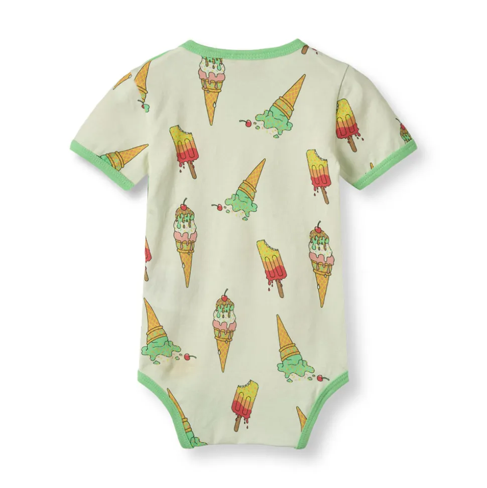 Body kortærmet - Marsmallow