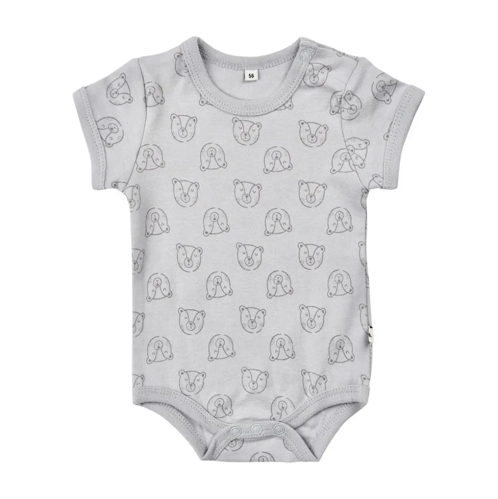 Body Kortærmet Med Print 4-Pak - 190