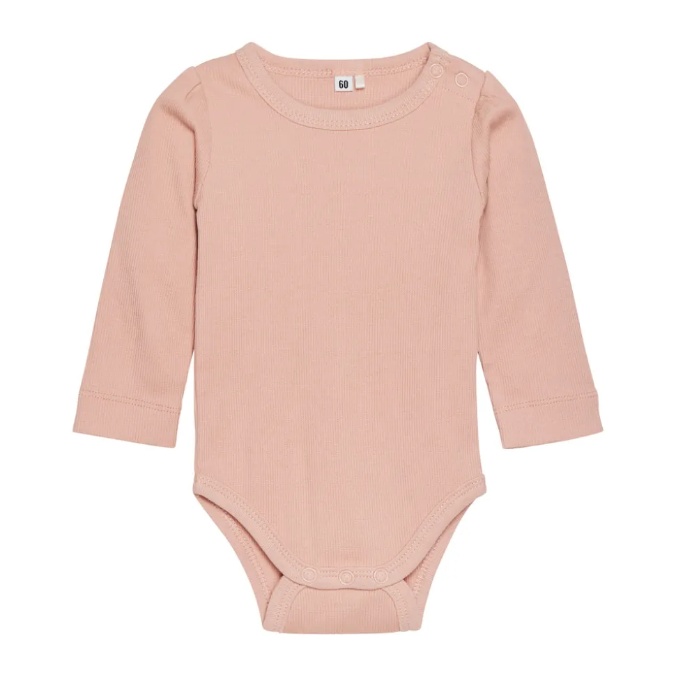 Body lange ærmer - Mahogany Rose