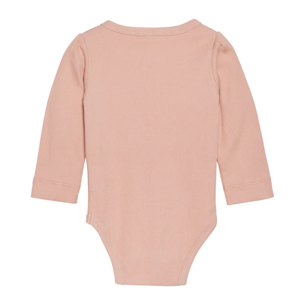 Body lange ærmer - Mahogany Rose