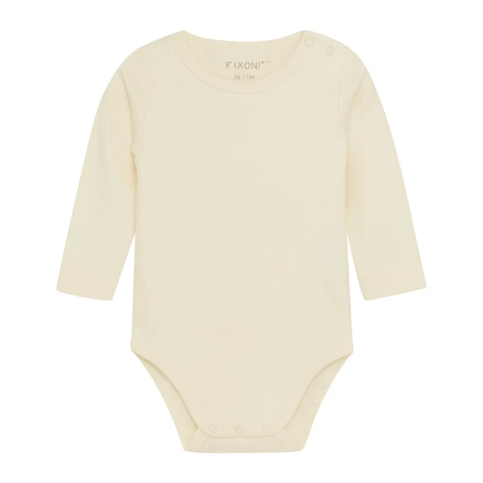 Body langærmet - Buttercream
