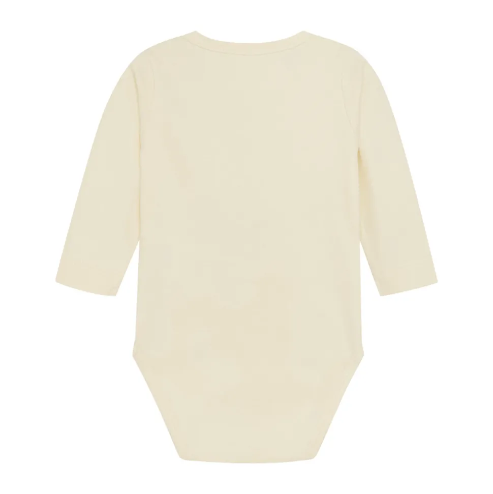 Body langærmet - Buttercream