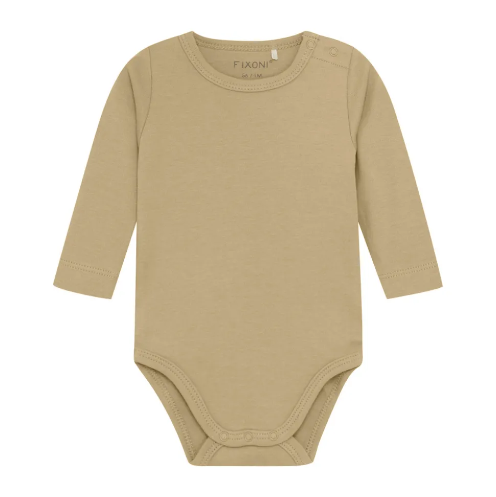 Body langærmet - Sesame