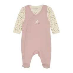 Body langærmet m. Romper - Shadow gray