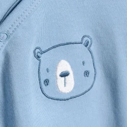 Body langærmet m.romper - Ashley Blue