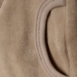 Body langærmet m.velour romper - Dune