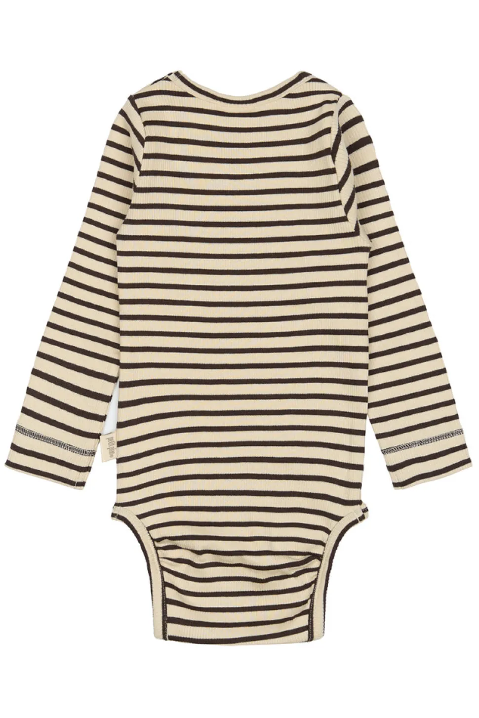 Body ls - Coffee Bean/Off White