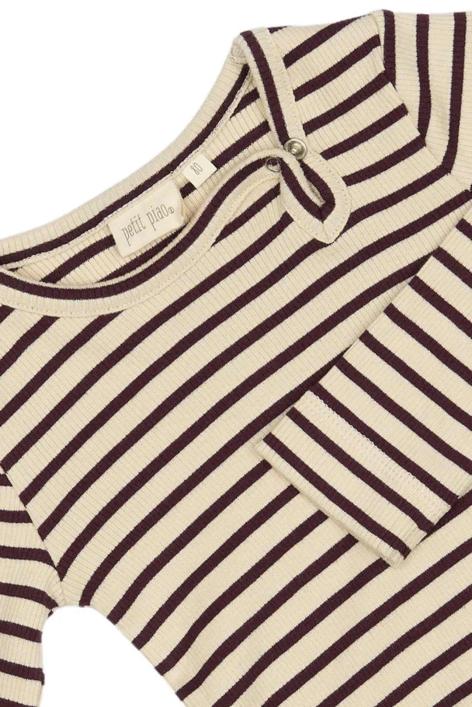 Body ls - Dark Grape/Off White