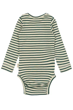 Body ls - Dark Sea/Off White