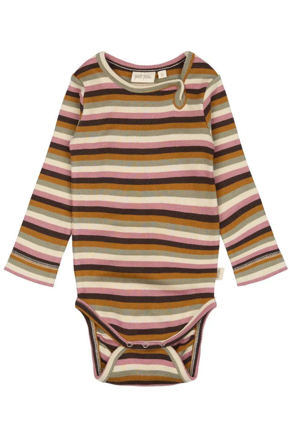 Body ls striber - Nostalgic Rose Multi Stripe