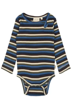 Body ls striber - True Navy Multi Stripe