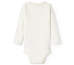 Body med lange ærmer - Gentle white