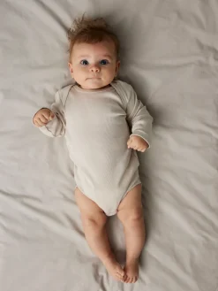 Body 5p ls solid rib - CHINA BLUE