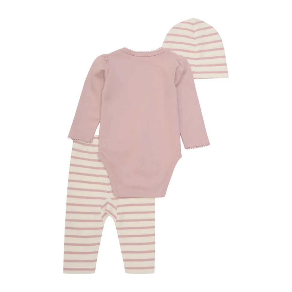 Bodysæt m. hue - Shadow gray