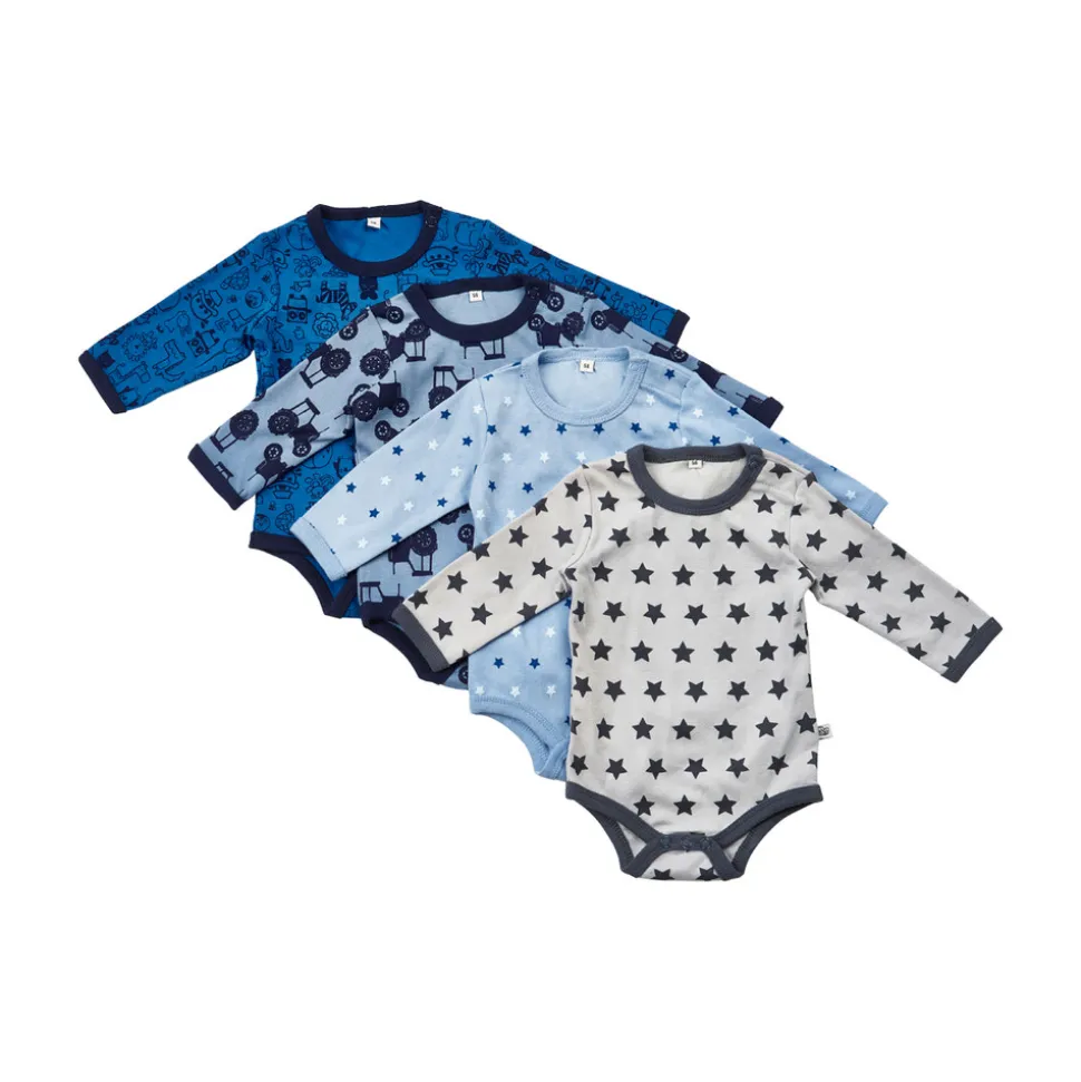 Bodystocking 4 pakke - 725/Blue