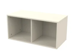 Bogkasse, Dots 72x34,5x34,5, Cream