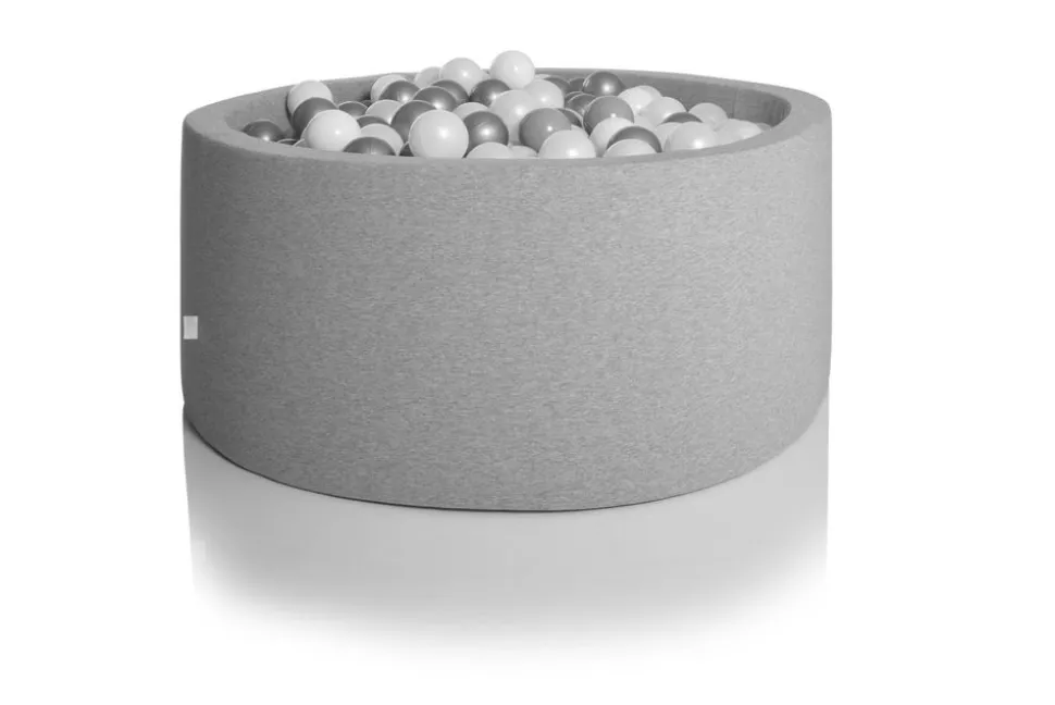 Boldbassin inkl. 200 bolde 90x40 Lys grå