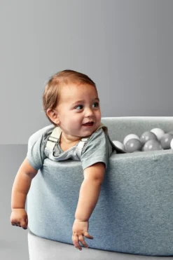 Boldbassin inkl. 200 bolde 90x40 Lys grå