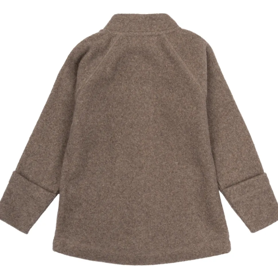 Bomuld Fleece Baby Jakke - MELANGE DENVER
