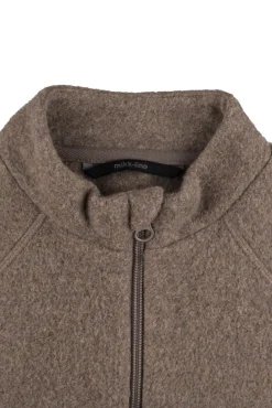 Bomuld Fleece Jakke - MELANGE DENVER