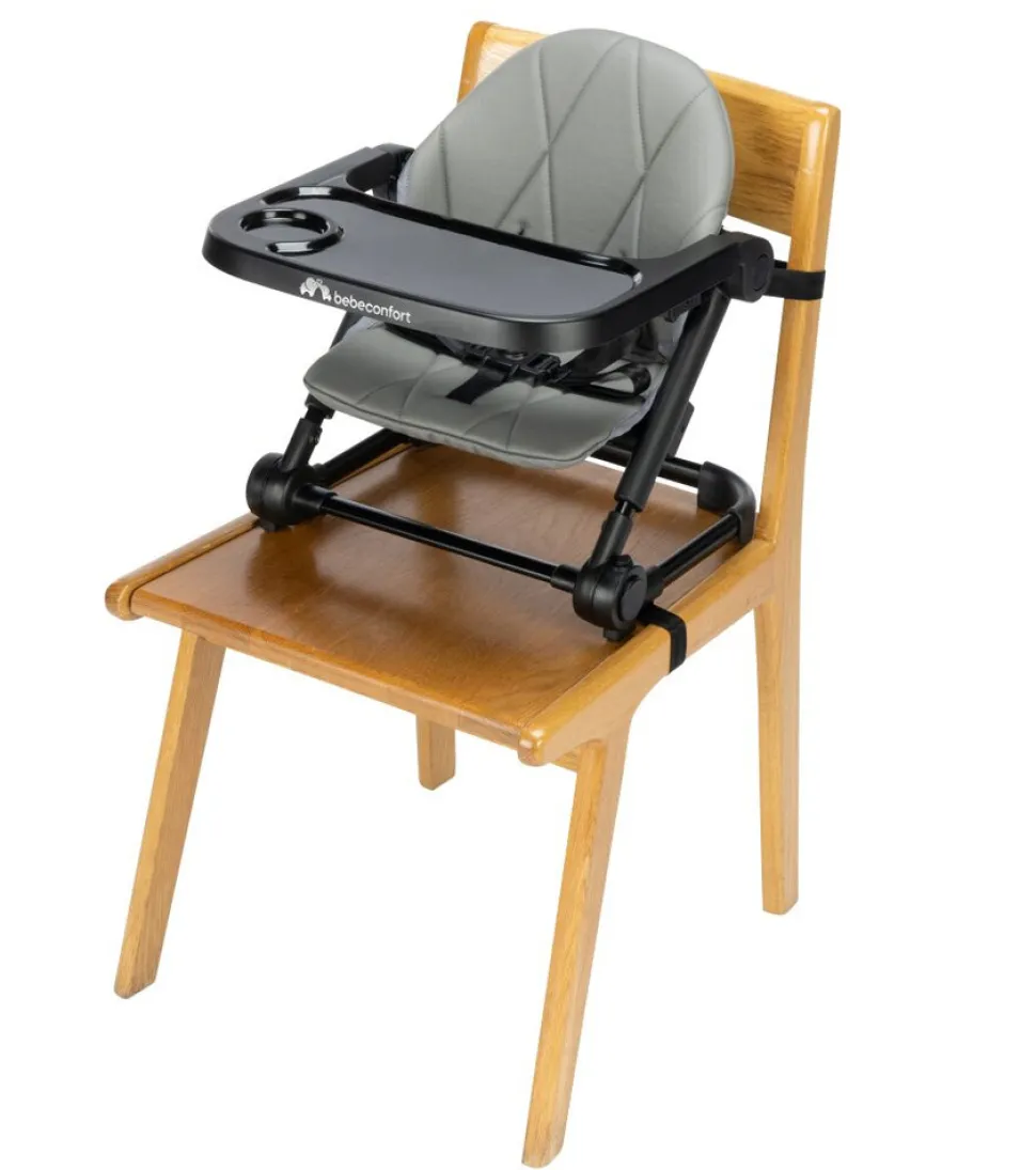 Boostersæde til stol,Moly, mineral grå