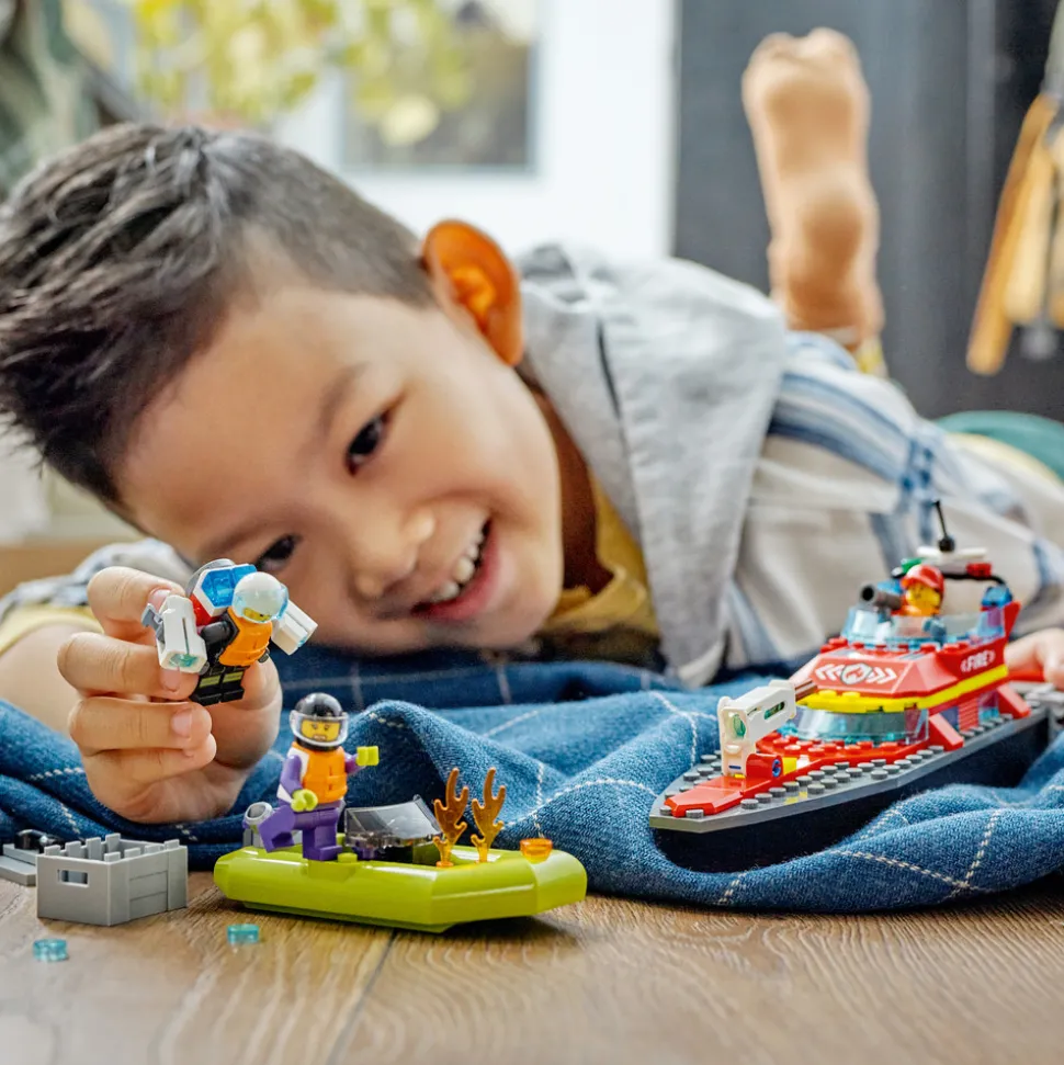 Brandvæsnets redningsbåd 60373 LEGO® City