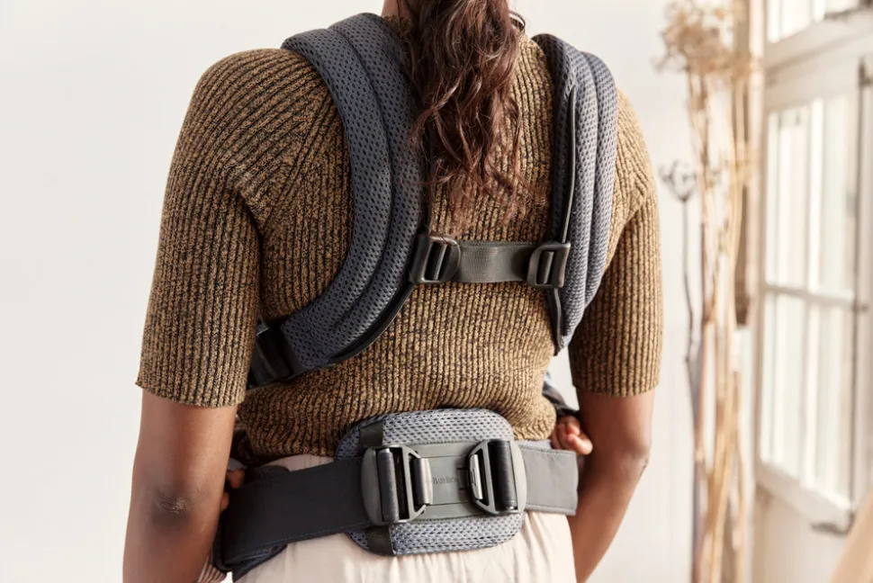 Bæresele Harmony - 3D-mesh, Antracitgrå