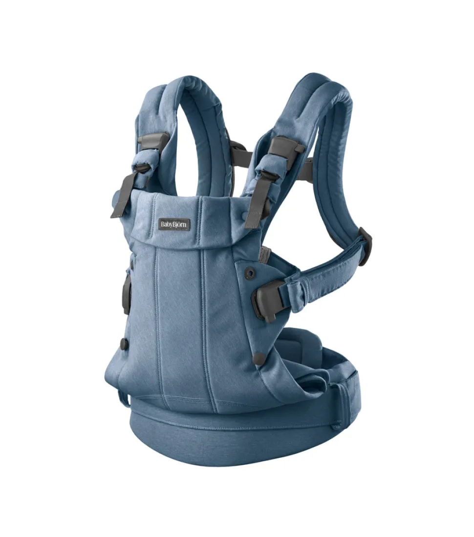 Bæresele Harmony - Vævet mélange, Blå