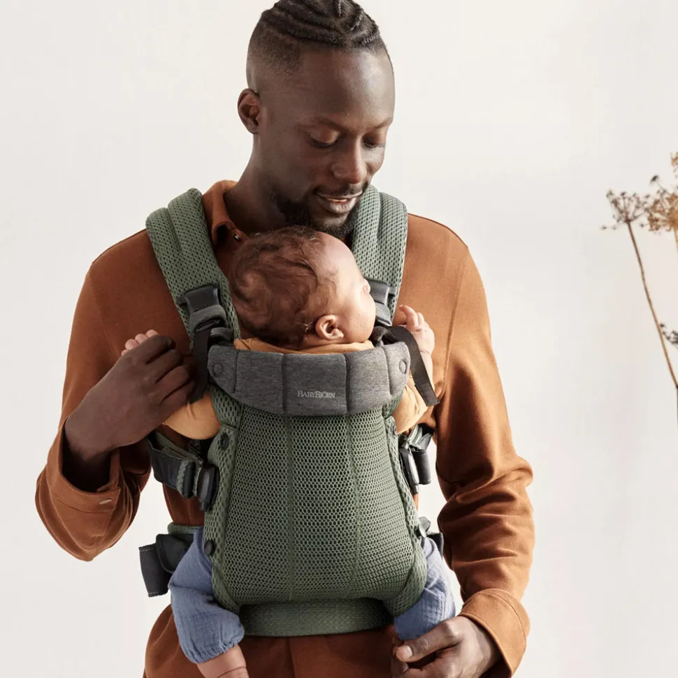 Bæresele Harmony 3D Mesh - Mørkegrøn