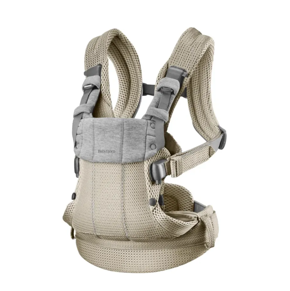 Bæresele Harmony, 3D mesh, Gråbeige