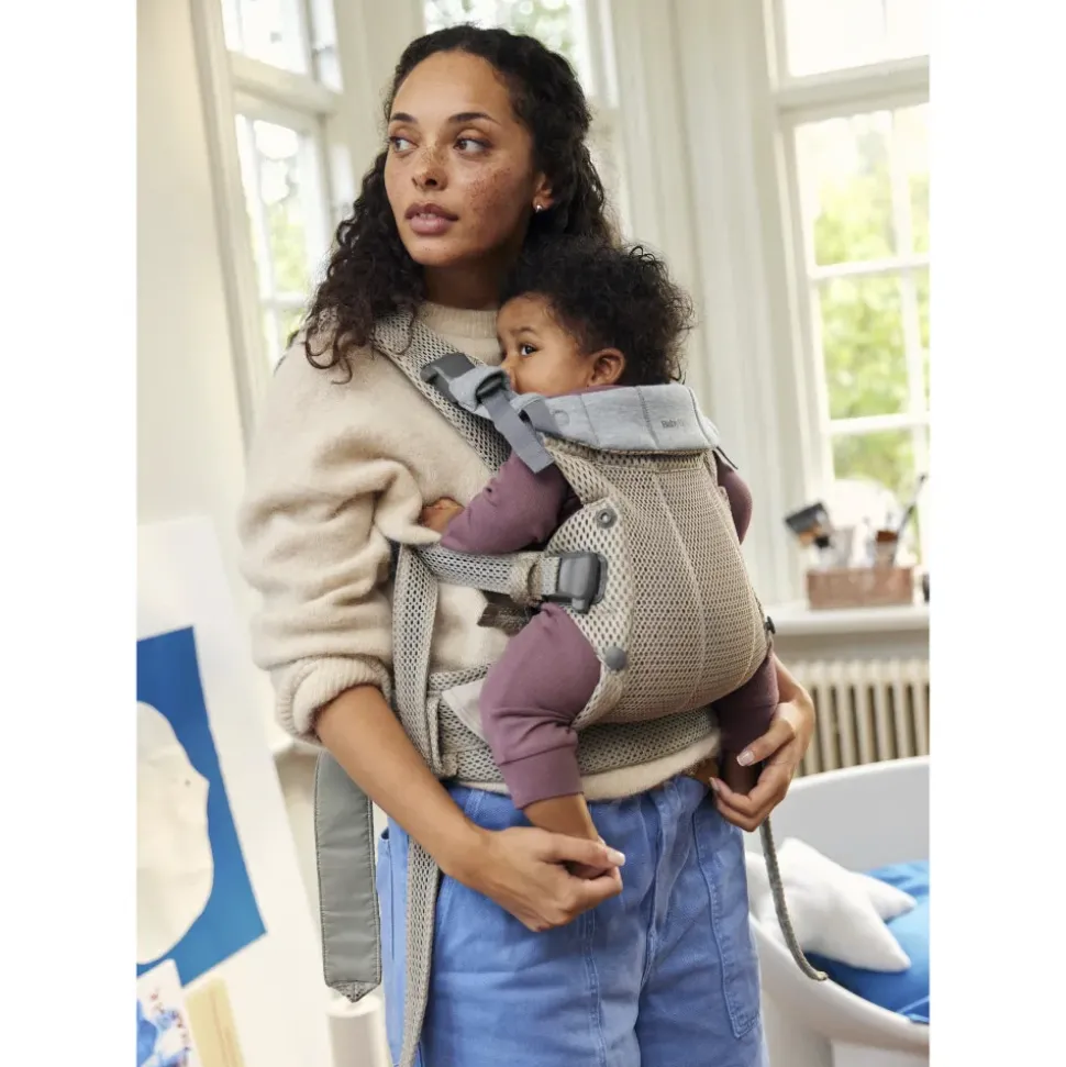 Bæresele Harmony, 3D mesh, Gråbeige