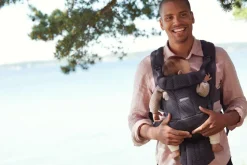 Bæresele Move - 3D-mesh, Antracitgrå