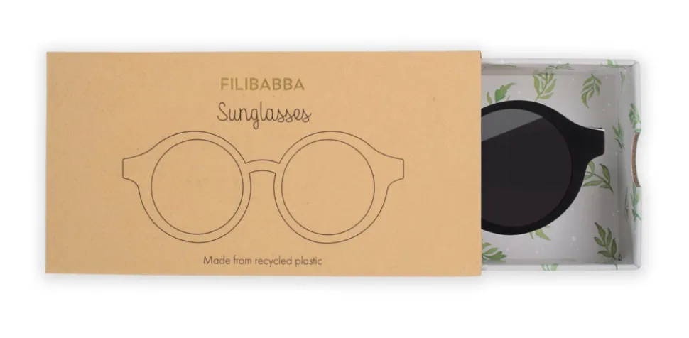 Børnesolbriller i genbrugsplastik - Black