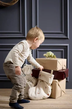 Broderet sok - Wonderful Winter