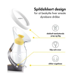 Brystmælksopsamler i silikone