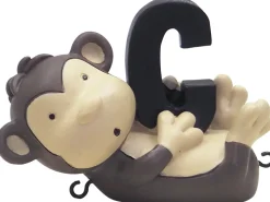 C bogstav med chimpanse til navnetog