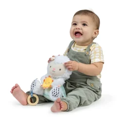 Calm Springs Plys aktivitetslegetøj - fåret Sheppy