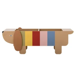 Charlie Bogkasse, Brun, MDF