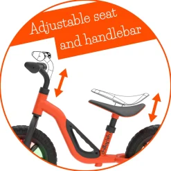 Charlie Glow balancecykel - Orange