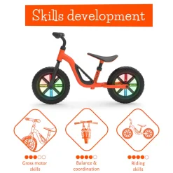 Charlie Glow balancecykel - Orange