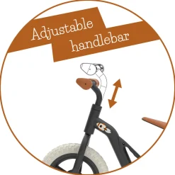 Charlie letvægts-balancecykel black